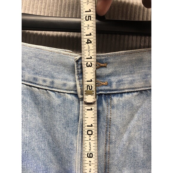 American Eagle Womens Denim Jeans Size 16 Short Factory Destroyed - Picture 11 of 16